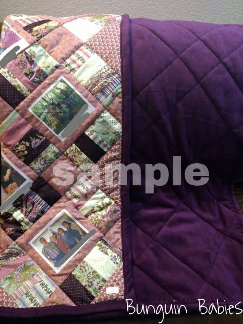 Memory Throw Quilt