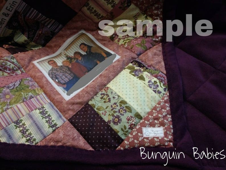 Memory Throw Quilt