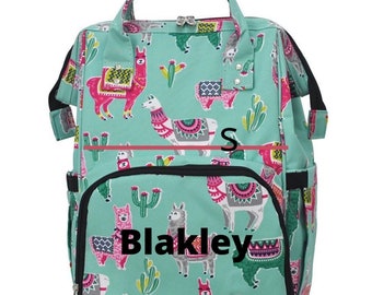 llama diaper bag