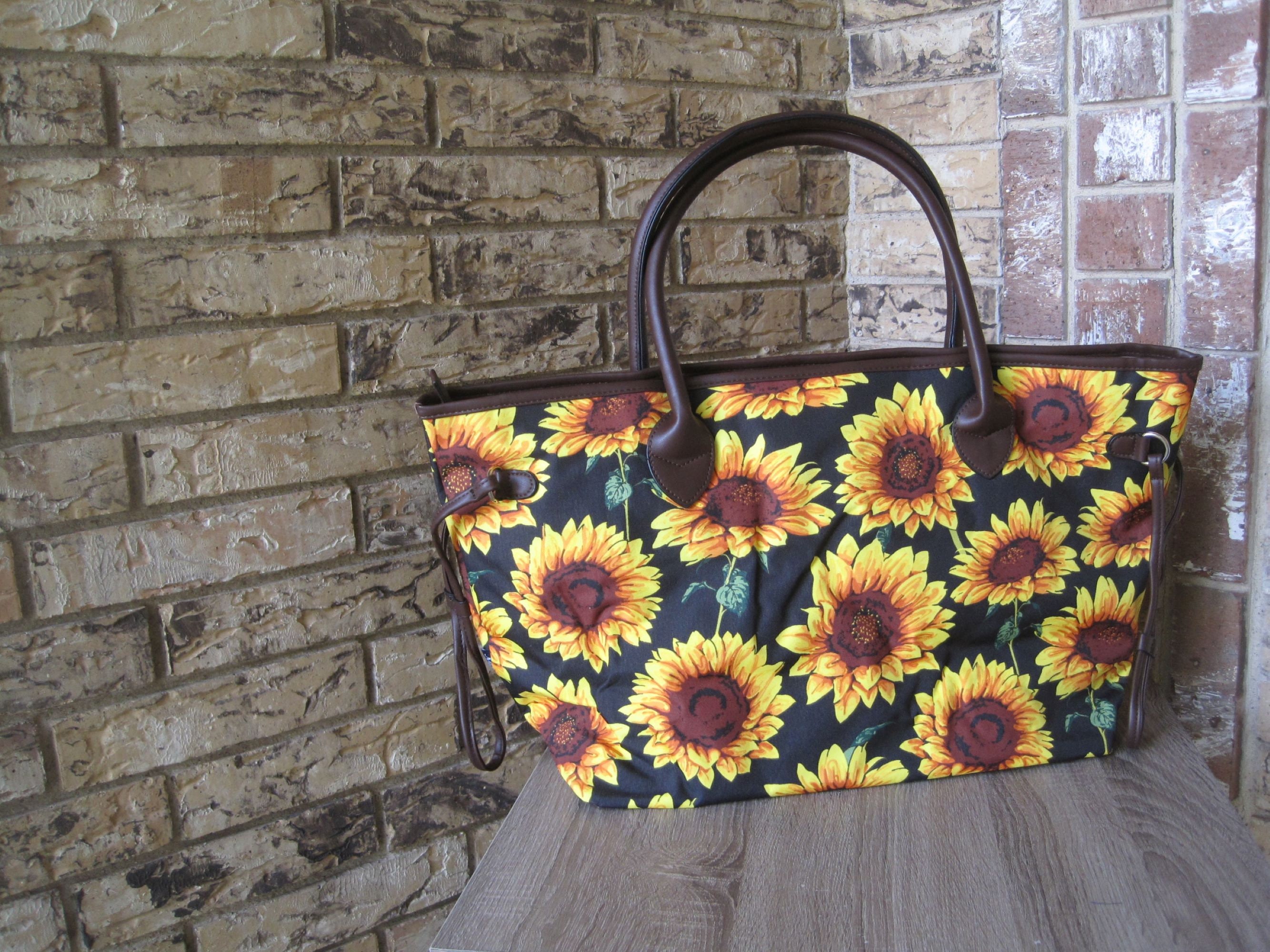 Personalized Sunflower Weekender Bag Christmas Gift For Her | Etsy