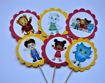 Daniel Tiger Cupcake | Etsy