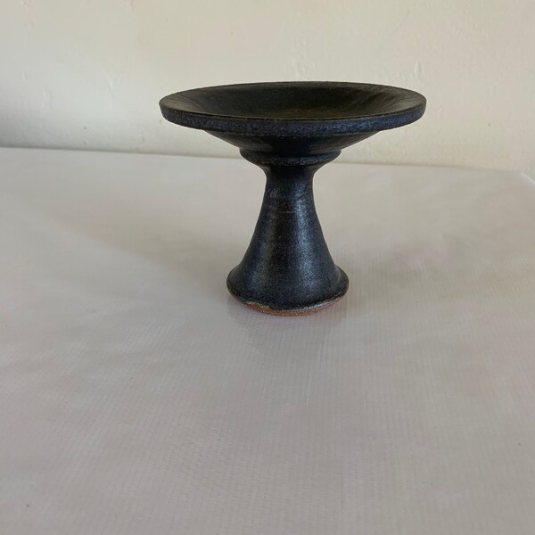 Chalice Three and a Half inches tall Chalice: Archaeology Green. Flaming UU Chalice. Candy dish, candle holder