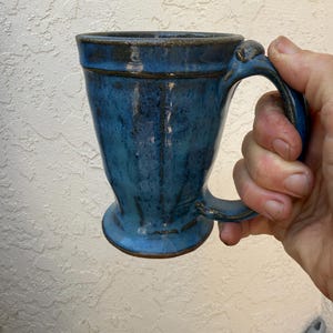 4 Finger Handle Mug - Etsy