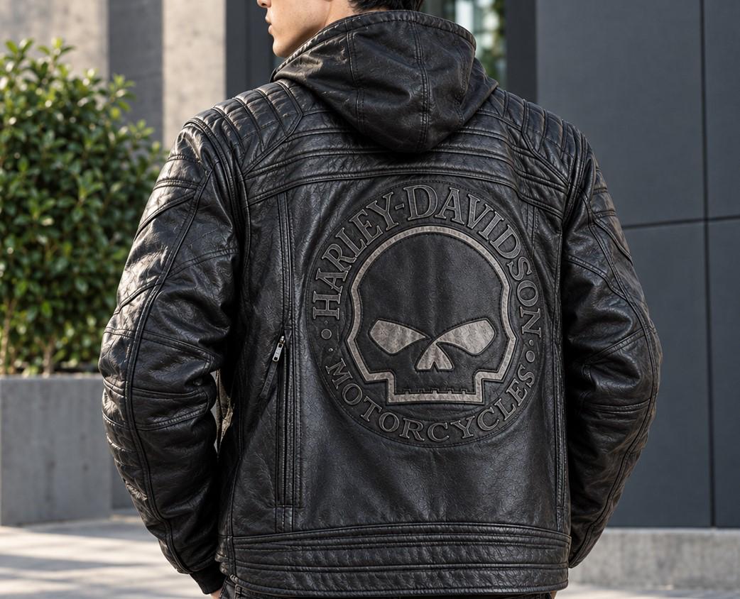 Harley Davidson Bomber Jacket - Etsy