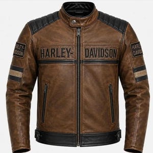 Harley Davidson Bomber Jacket - Etsy