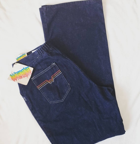 Vintage volup dark denim wrangler jeans