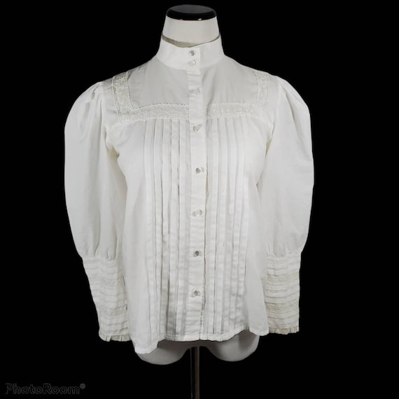 Vintage victorian revival blouse