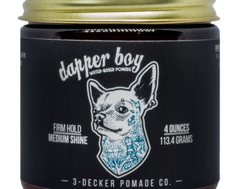 Dapper Boy Pomade Firm Hold Water Based Hair Styling Pomade