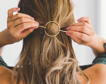 Moon-Child Hair Pin