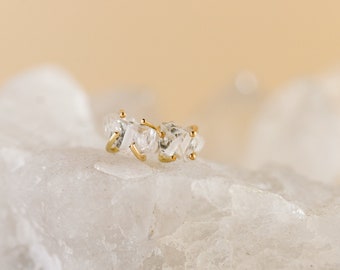 Unearthed Raw Stone Studs