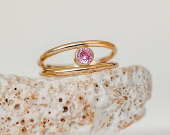 Siempre Juntos Ring - 14k Gold Filled
