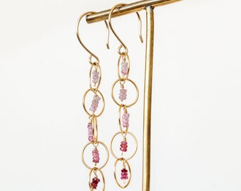Luna Morado Sapphire Earrings