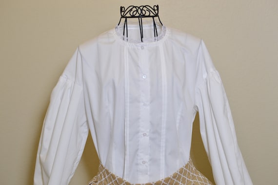 Garibaldi Blouse OP BESTELLING GEMAAKT 1860s Burgeroorlog | Etsy