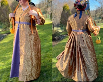 Bridgerton Regency "Lady" Ensemble - Petticoat/Pelisse Set for Lady Bridgerton, Lady Sharma, or Lady Danbury - Made to Order