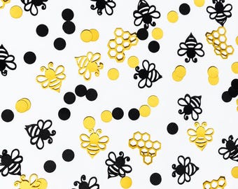 Honey Bee & Honeycomb Confetti