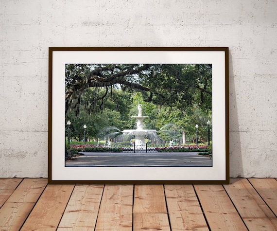 Forsyth Park Fountain      Savannah, Georgia