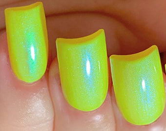 New-glowing Wild Neon Yellow Blue Green neon Glow Pop 