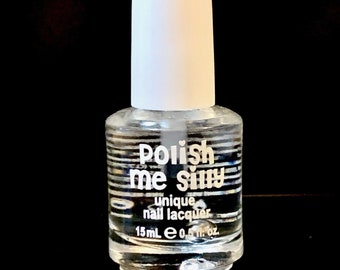 Clear Topcoat #2 "Top It Off" Extra Shiny Long Wearing Non Yellowing - Shiny Indie Nail Polish Quick Dry Glossy Top Coat Nail Care