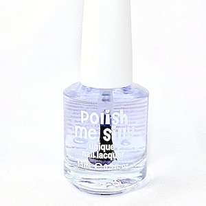 Clear Topcoat #1 "Mirror Mirror"  Long Wearing - Shiny Indie Nail Polish Quick Dry Glossy Top Coat Nail Care