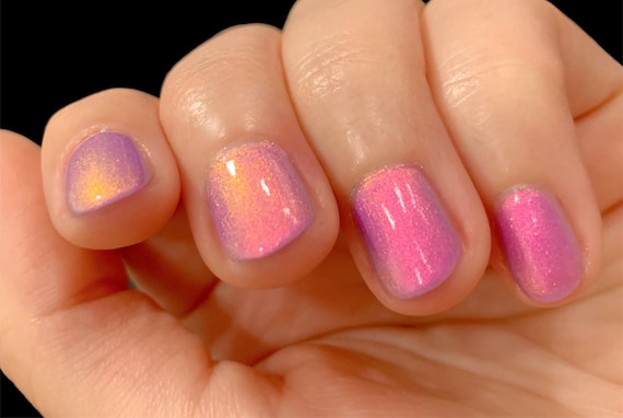 KBShimmer Please Don't Glow Girl Neon Orange Cream Nail Polish