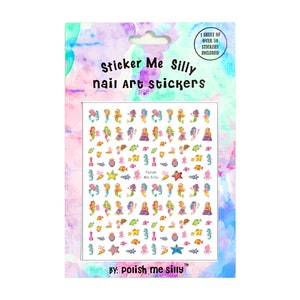 Mermaid Nail Stickers - Nail Art - Polish Me Silly - Gift -