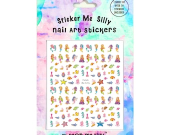 Mermaid Nail Stickers - Nail Art - Polish Me Silly - Gift -
