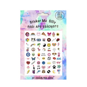 Trendy Nail Stickers - Nail Art - Polish Me Silly - Gift -