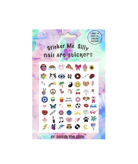 Trendy Nail Stickers - Nail Art - Polish Me Silly - Gift -