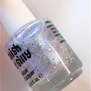 Multichrome Topper - SCANDALOUS - Multi Color Changing Polish:  Custom-Blended Glitter Nail Polish / Indie Lacquer / Polish Me Silly