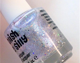 Multichrome Topper - SCANDALOUS - Multi Color Changing Polish:  Custom-Blended Glitter Nail Polish / Indie Lacquer / Polish Me Silly