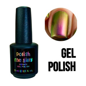 Mega Multichrome (Mystery)  Multi-Color Shifting Polish:  Custom-Blended Glitter Nail Polish / Indie Lacquer / Polish Me Silly
