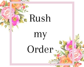 Rush my Order Stella Designs Wedding Bridal Bridesmaid Sola Flower Arrangements