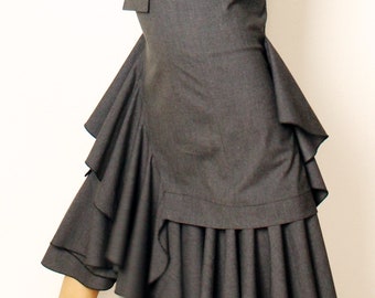 PDF sewing pattern and sewing instruction skirt "SASHA "