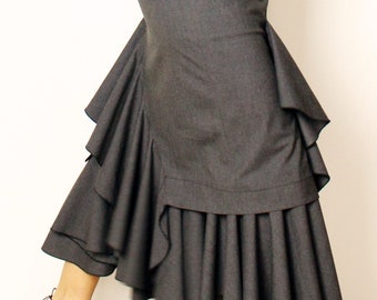 PDF sewing pattern and sewing instruction skirt "SASHA "