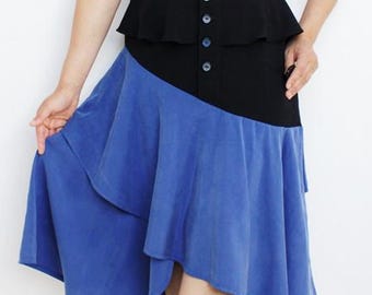 PDF sewing pattern and sewing instruction skirt "DENAS "