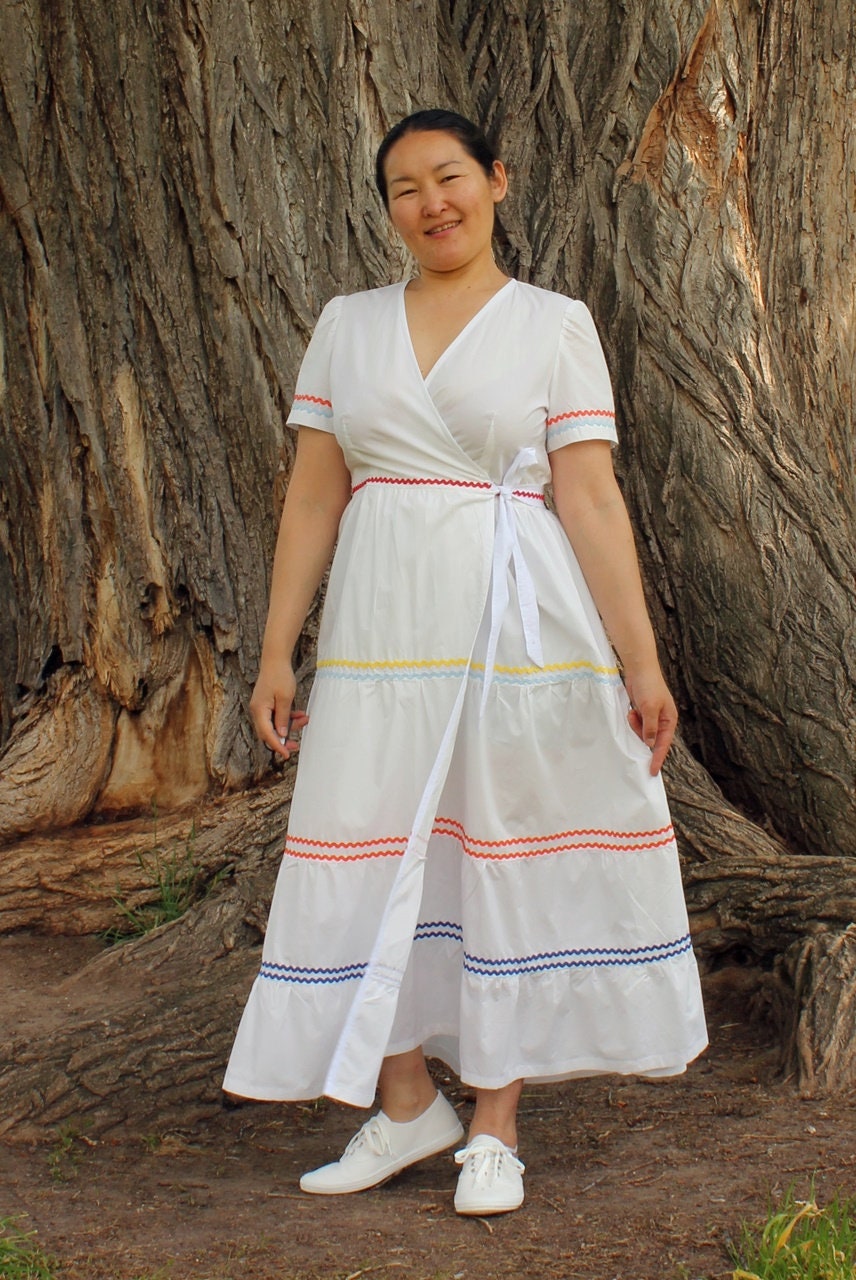 Pattern Wrapdress 