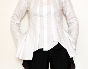 PDF Pattern and sewing instruction shirt blouse   "JOKER"