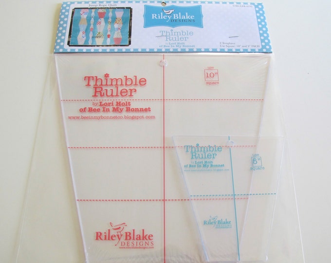 Thimble Ruler/templates Etsy