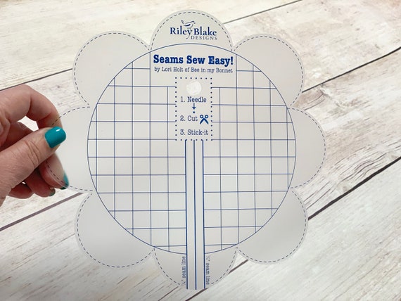 Riley Blake Designs Lori Holt Seams So Easy Seam Guide Denim
