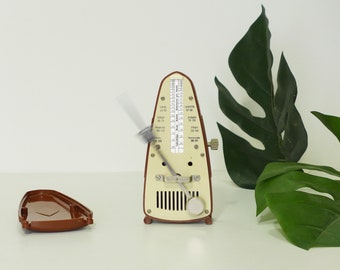 Vintage Taktell Piccolo Metronom - Made in Germany - 1950er 1960er Jahre - Mid Century Modern Music Clock