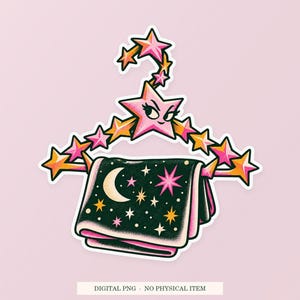 Appendiabiti a forma di costellazione PNG, clipart fantasiosa, download digitale trasparente immagine 1