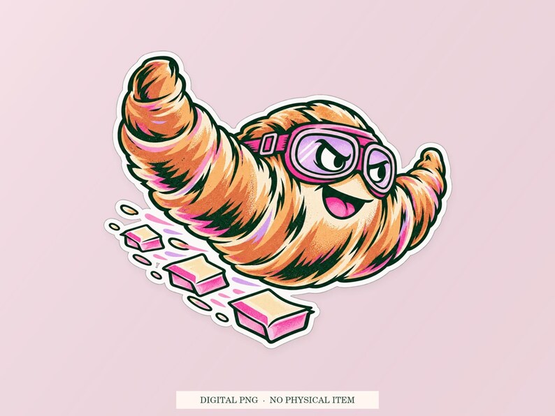 Croissant Aerodynamics PNG, Clipart Divertido, Download Digital Transparente imagem 1