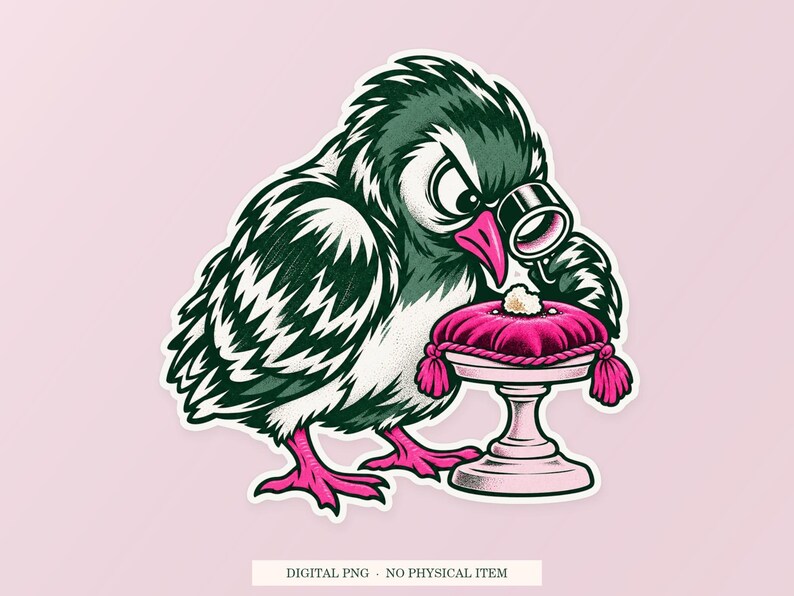 Duif Broodinspecteur PNG, speelse clipart, transparante digitale download afbeelding 1