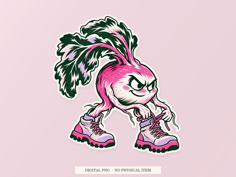 Bottes en racine de radis (PNG), clipart fantaisiste, téléchargement numérique transparent image 1