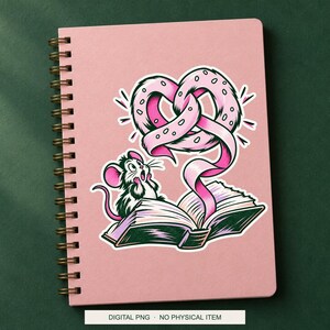 Lucky Somewhere Plot Twist Pretzel digital PNG artwork shown in a styled preview. One design. Digital download only, no physical item.