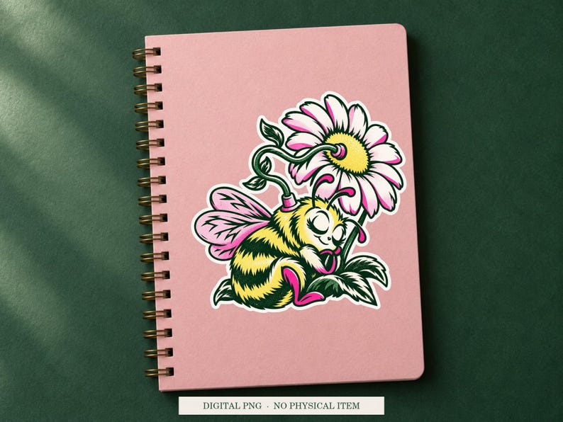 Daisy Solar Charger displayed on a notebook. Digital mockup showing a creative use for the PNG.