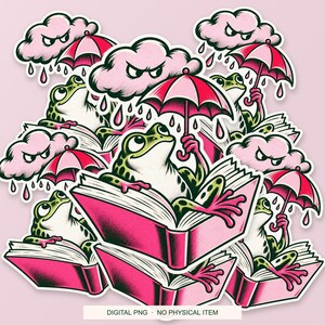 Lucky Somewhere Paperback Weather digital PNG artwork shown in a styled preview. One design. Digital download only, no physical item.