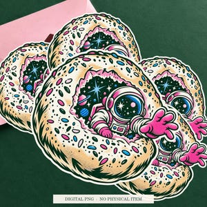 Bagel Portal displayed on an envelope with a green background. Digital mockup, no physical item included.