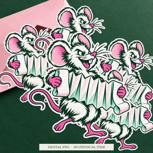 Receipt Accordion displayed on an envelope with a green background. Digital mockup, no physical item included.