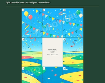 Célébration du 30e anniversaire de Pikachu - SIR - Inserts de classeur « Parade des couleurs » – 8 inserts imprimables